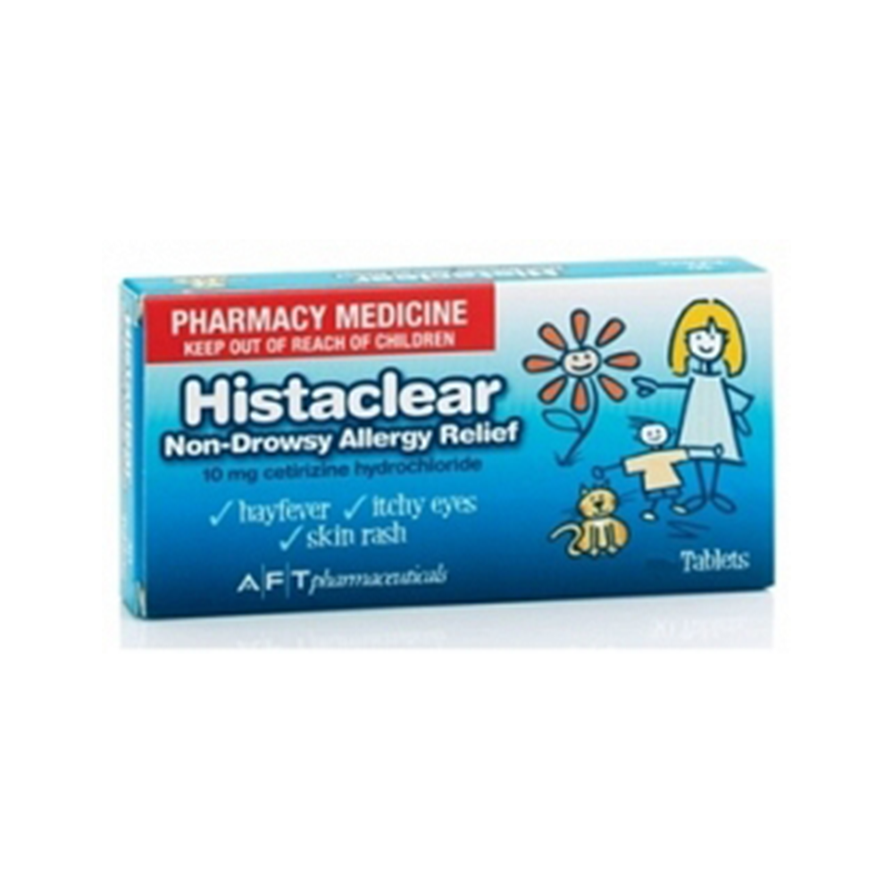 Histaclear Tablets 30 tablets – Chemist Plus