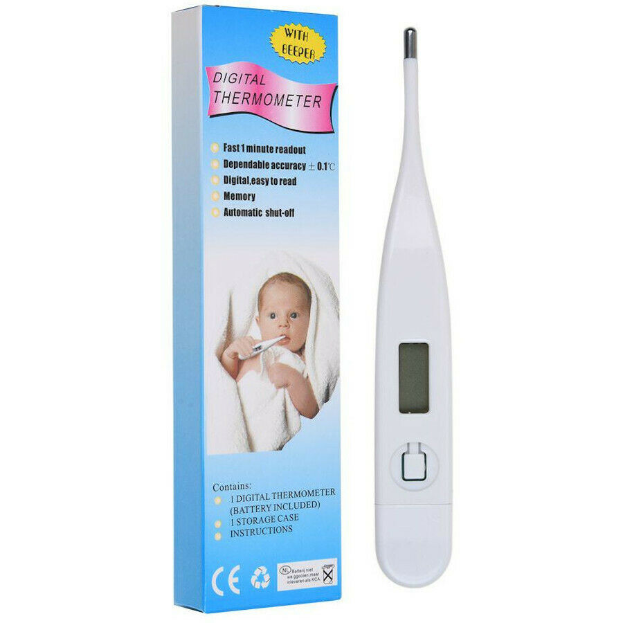 Digital Thermometer With Beeper Chemist Plus