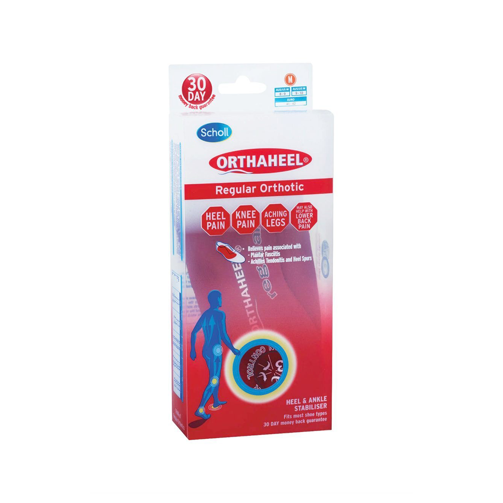 Scholl Orthaheel Regular Orthotics Medium â Chemist Plus