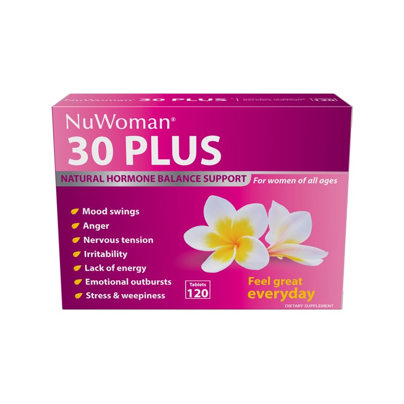 30 Plus Natural Hormone Balance Support 120 tablets – Chemist Plus
