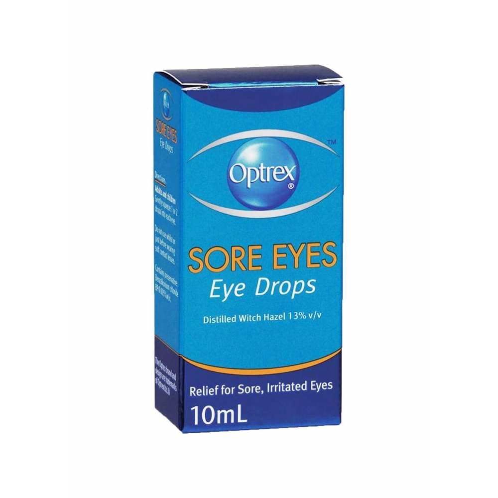 Optrex Sore Eyes Eye Drops 10 ml Chemist Plus