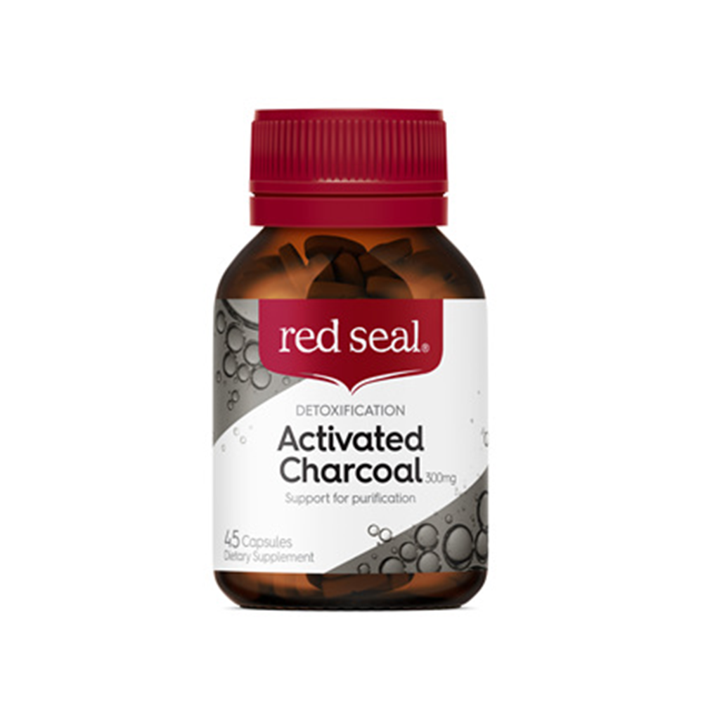 Activated Charcoal 300mg 45 capsules Chemist Plus