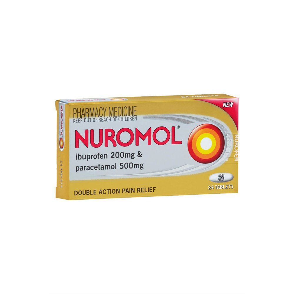 Nuromol Tablets 24 tablets – Chemist Plus