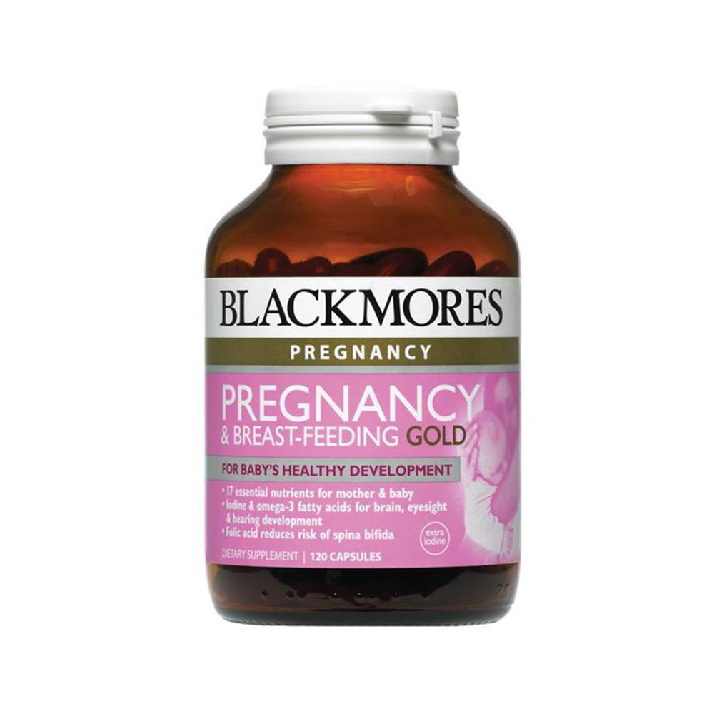 Pregnancy & Breast-Feeding Gold Formula 120 capsules – Chemist Plus