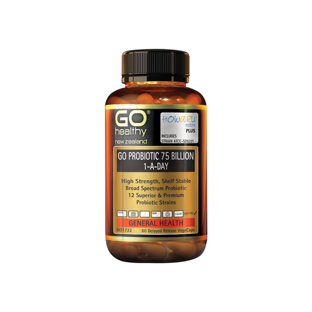 * GO Probiotic 75 Billion 60vcaps – Chemist Plus