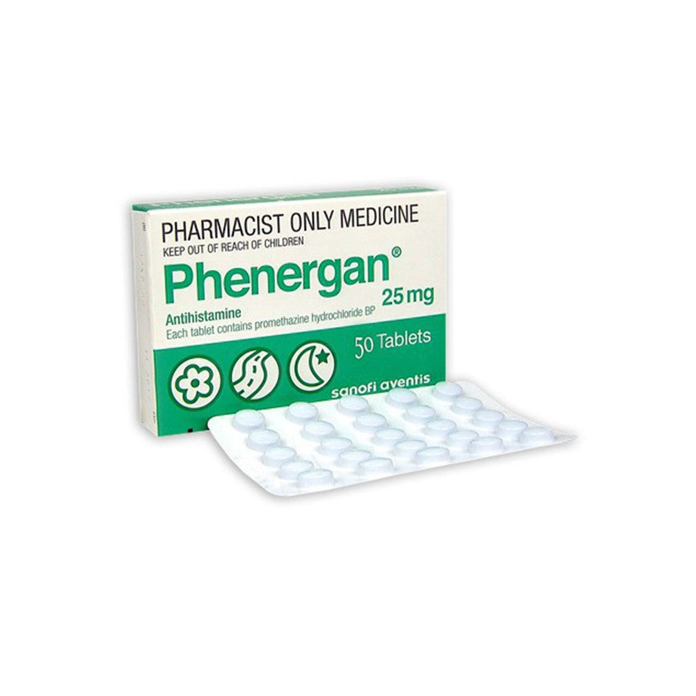 Phenergan 25mg tablets